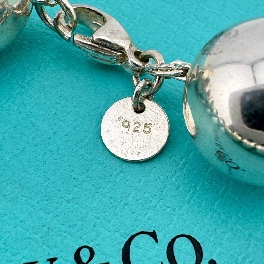 Tiffany & Co. 14mm HardWear Ball Bracelet Sterling Silver Retired - Picture 6 of 6